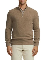 Cashmere Half-Zip Pullover