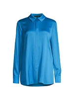 Bella Satin Oversized Shirt