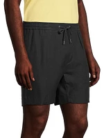 Silk-Linen Dorset Shorts