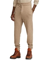 Wool & Cashmere-Blend Drawstring Joggers