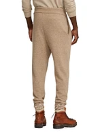 Wool & Cashmere-Blend Drawstring Joggers