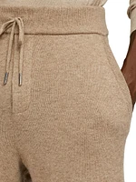 Wool & Cashmere-Blend Drawstring Joggers