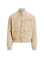 Kendal Suede Bomber Jacket