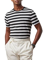 Striped Cotton Short-Sleeve T-Shirt