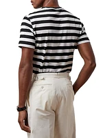 Striped Cotton Short-Sleeve T-Shirt