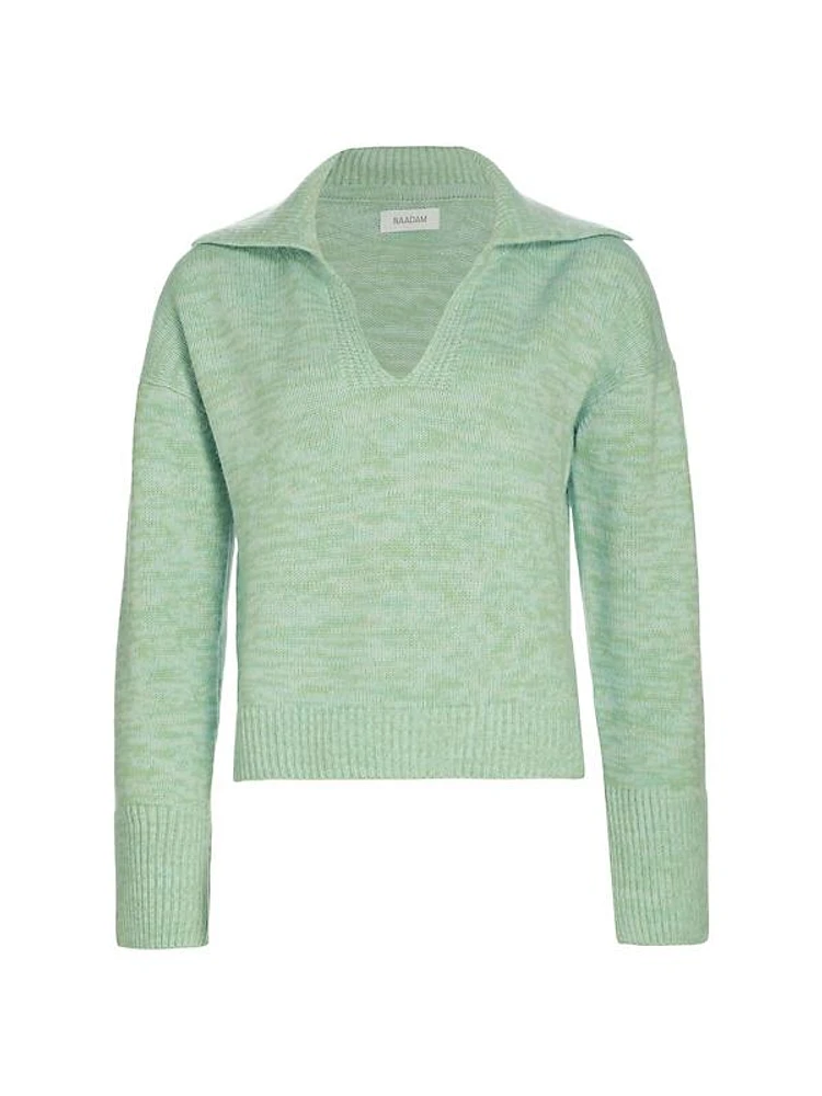 Wool & Cashmere V-Neck Sweater