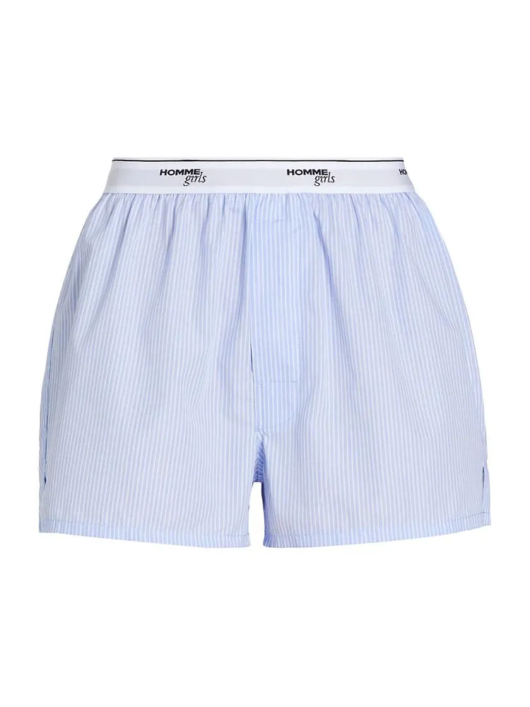 Ticking Stripe Boxer Shorts