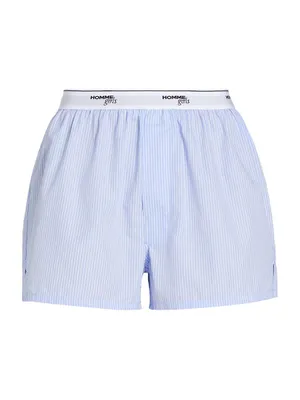 Ticking Stripe Boxer Shorts