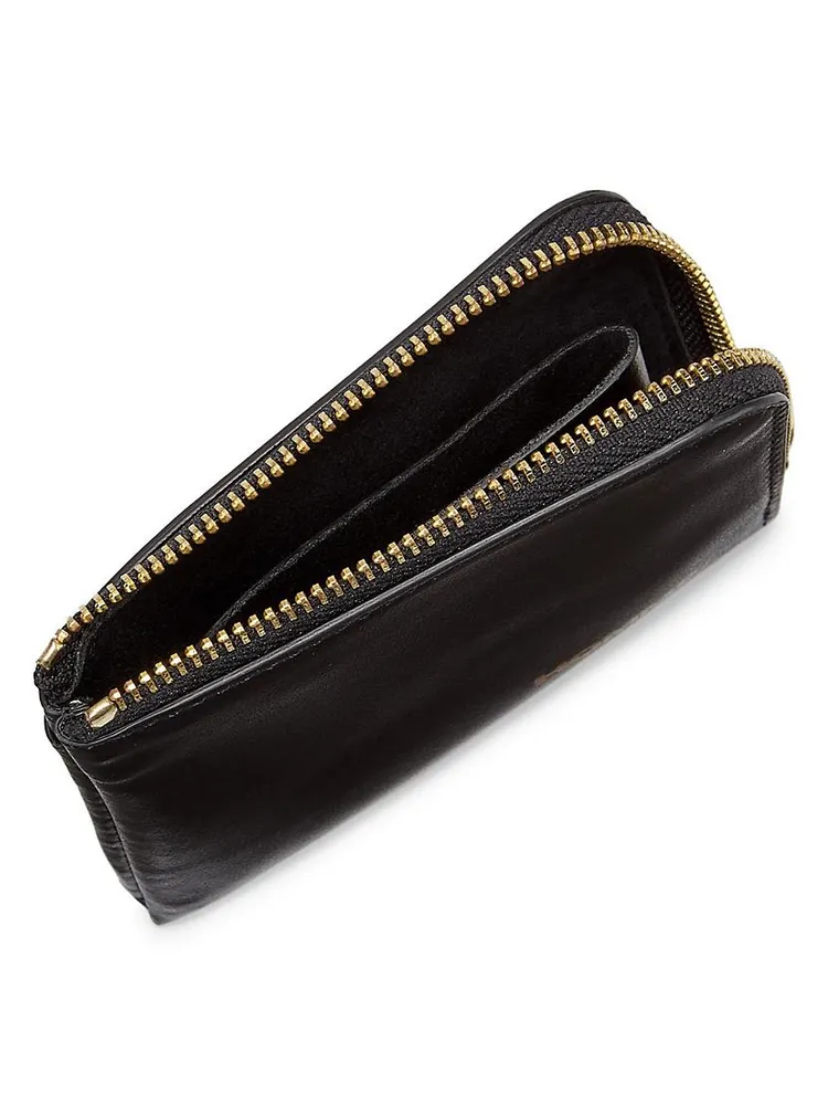 Leather Zippered Wallet