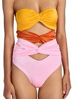 Twisted Cut-Out Swimsuit