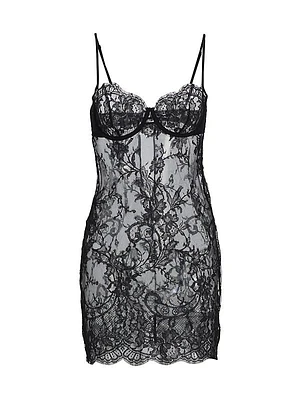 Camille Lace Mini-Slipdress