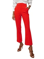 Tani Ankle-Crop Boot-Cut Pants