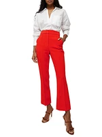 Tani Ankle-Crop Boot-Cut Pants