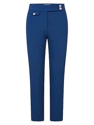 Renzo Stretch Straight Crop Pants