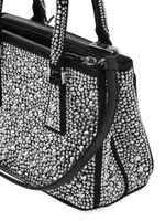 Galleria Satin Mini Bag With Crystals