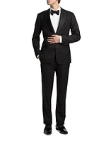 Textured Dot Wool Tuxedo