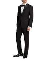 Textured Dot Wool Tuxedo