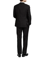 Textured Dot Wool Tuxedo