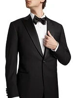 Textured Dot Wool Tuxedo