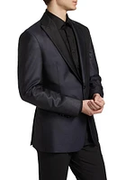 Wool-Blend One-Button Dinner Jacket