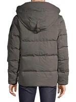 Wyndham Hooded Slim-Fit Down Parka