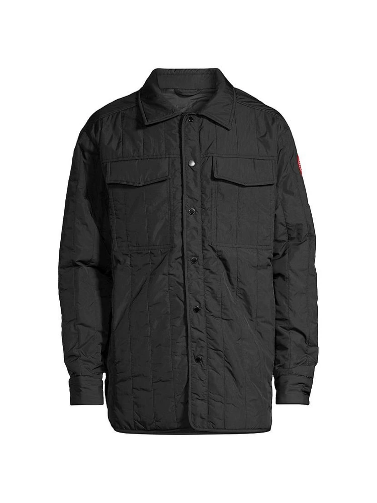 Carlyle Quilted Shirt Jacket