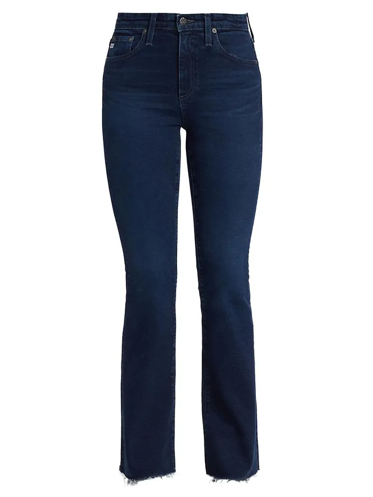 Farrah Cropped Boot-Cut Jeans