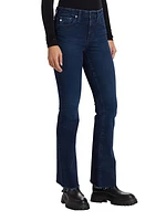 Farrah Cropped Boot-Cut Jeans