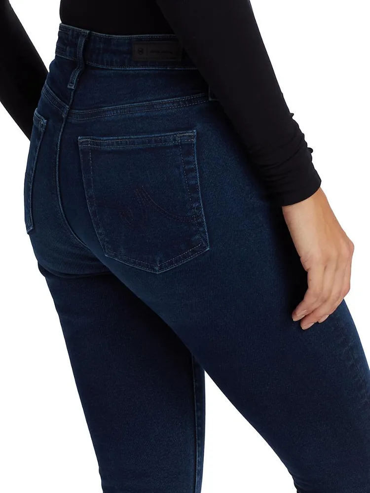 Farrah Cropped Boot-Cut Jeans