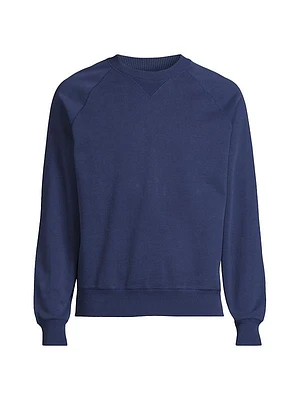 Cotton Raglan Sweatshirt