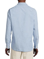 Cotton Chambray Work Shirt