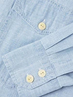 Cotton Chambray Work Shirt