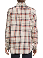 Checked Cotton Work Shirt