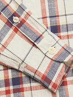 Checked Cotton Work Shirt