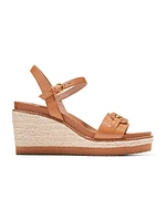 Cloudfeel Espadrille 75MM Platform Wedge Sandals