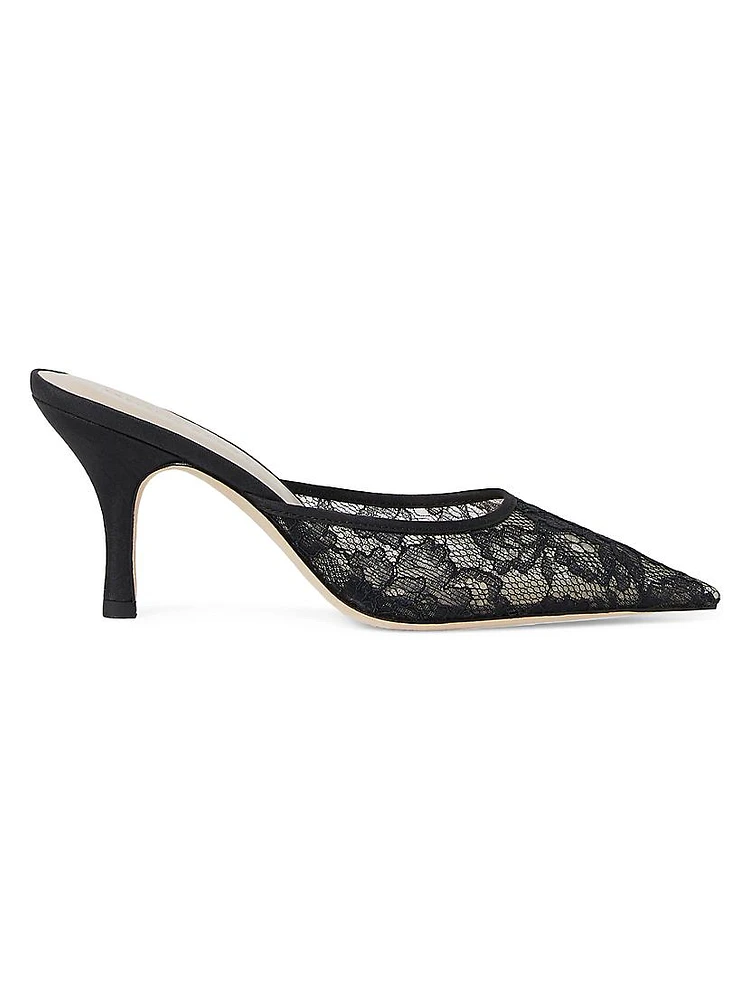 Layla 80MM Lace Mules