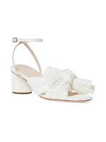 Dahlia 50MM Lace Bow Sandals