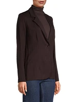 Soft Touch One-Button Blazer