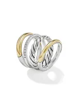 DY Mercer Multi Row Ring Sterling Silver