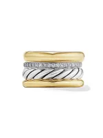 DY Mercer Multi Row Ring Sterling Silver