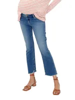 the Under Bump Crop Maternity Jeans