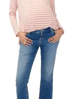 the Under Bump Crop Maternity Jeans