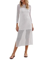 Telma Cotton Knit Midi-Dress