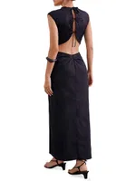 Raira Twist Maxi Dress