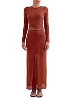 Nora Cotton Maxi Dress