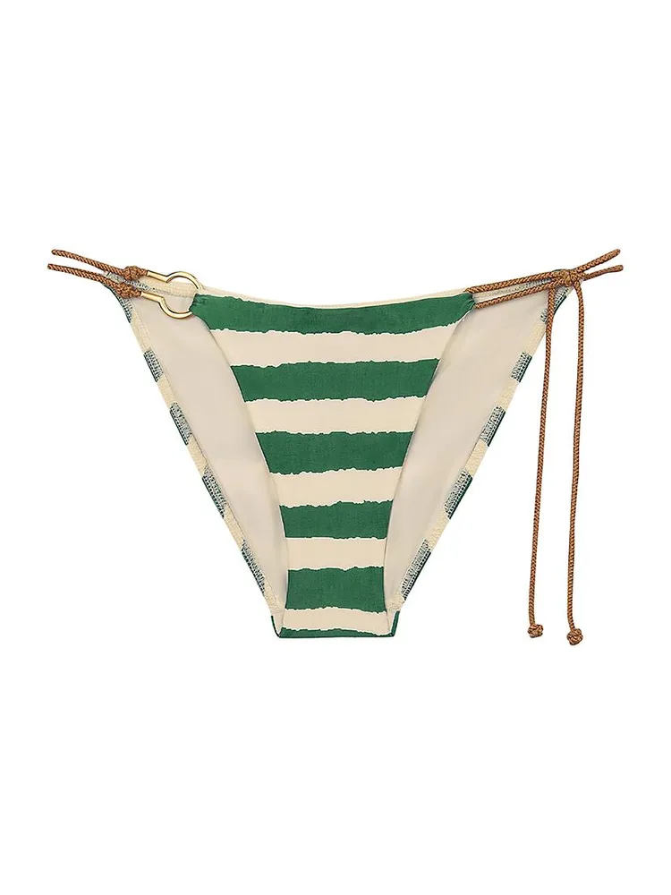 Chance Diane Striped Bikini Bottom