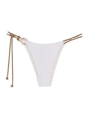 Diane Textured String Bikini Bottom