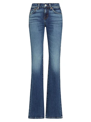 Mid-Rise Baby Boot-Cut Jeans