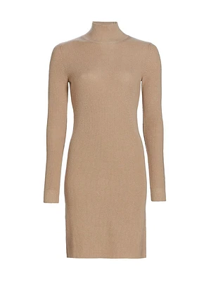 Silvana Rib-Knit Sweaterdress