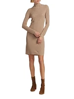 Silvana Rib-Knit Sweaterdress